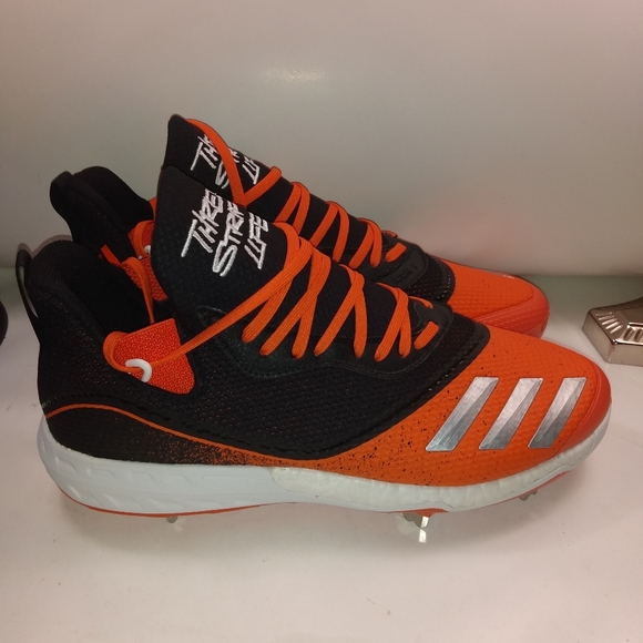 Adidas Icon V Boost Baseball Metal Cleats sz 13.5 - Picture 2 of 11